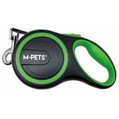 M-PETS automata póráz Liberty L 8m 50kg zöld